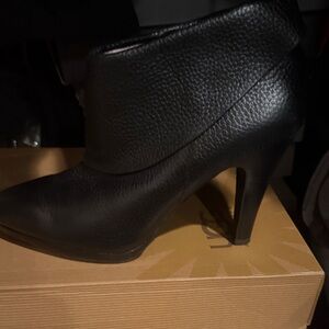 Banana Republic Black Heeled Boots